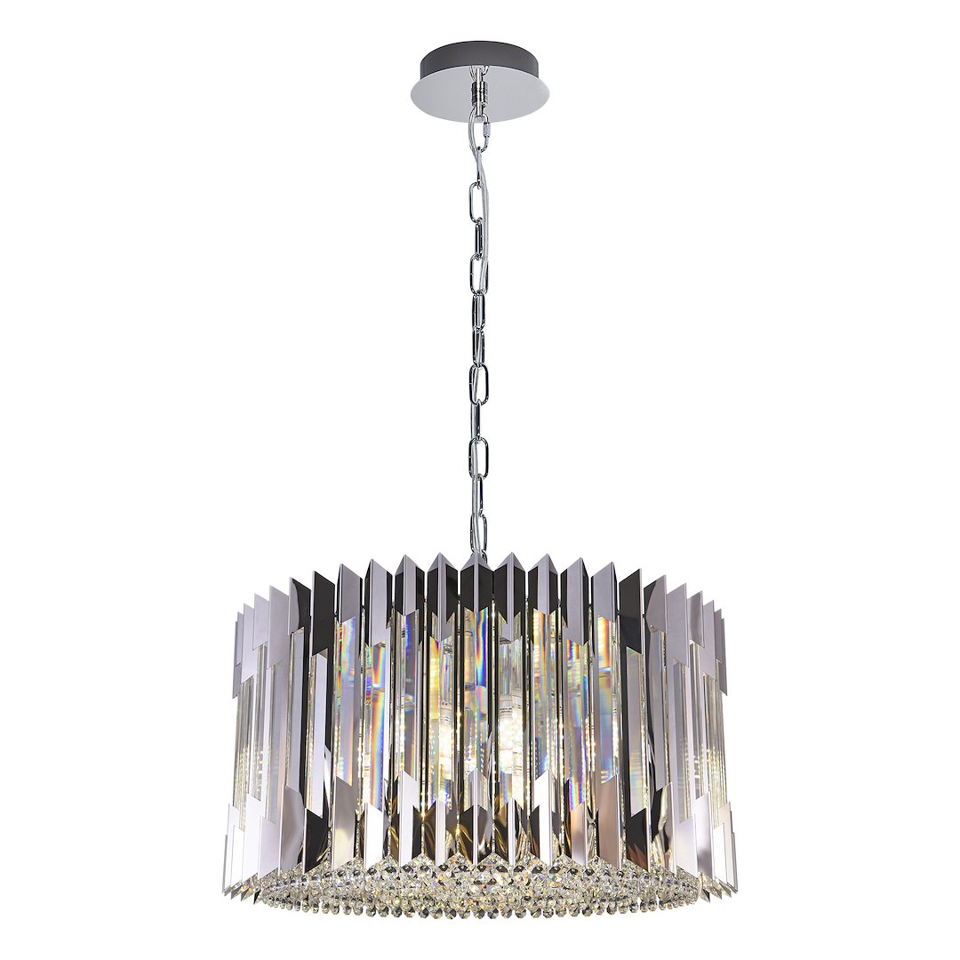 Żyrandol RITZ CHROME 12xE14