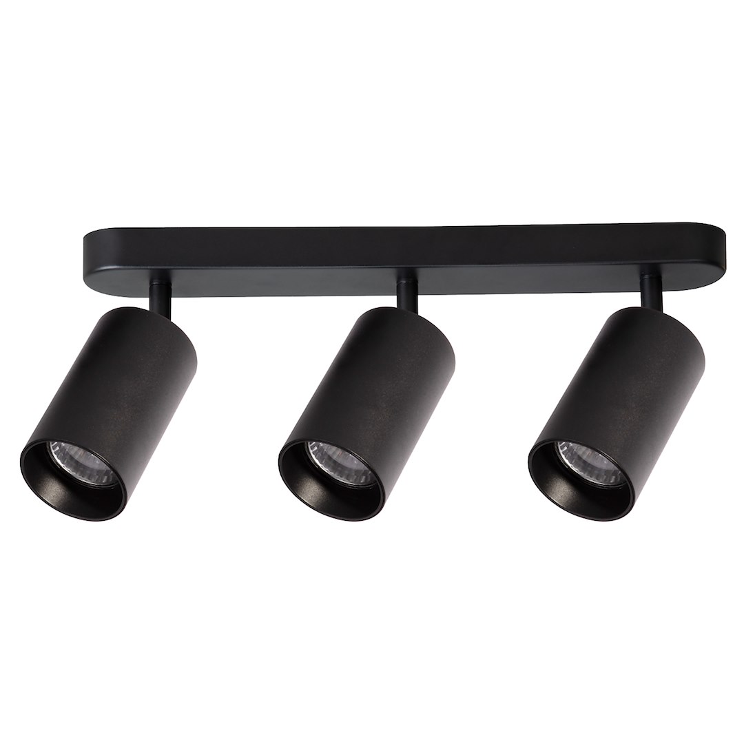 Spotlight Pipe 3xGU10 Czarny