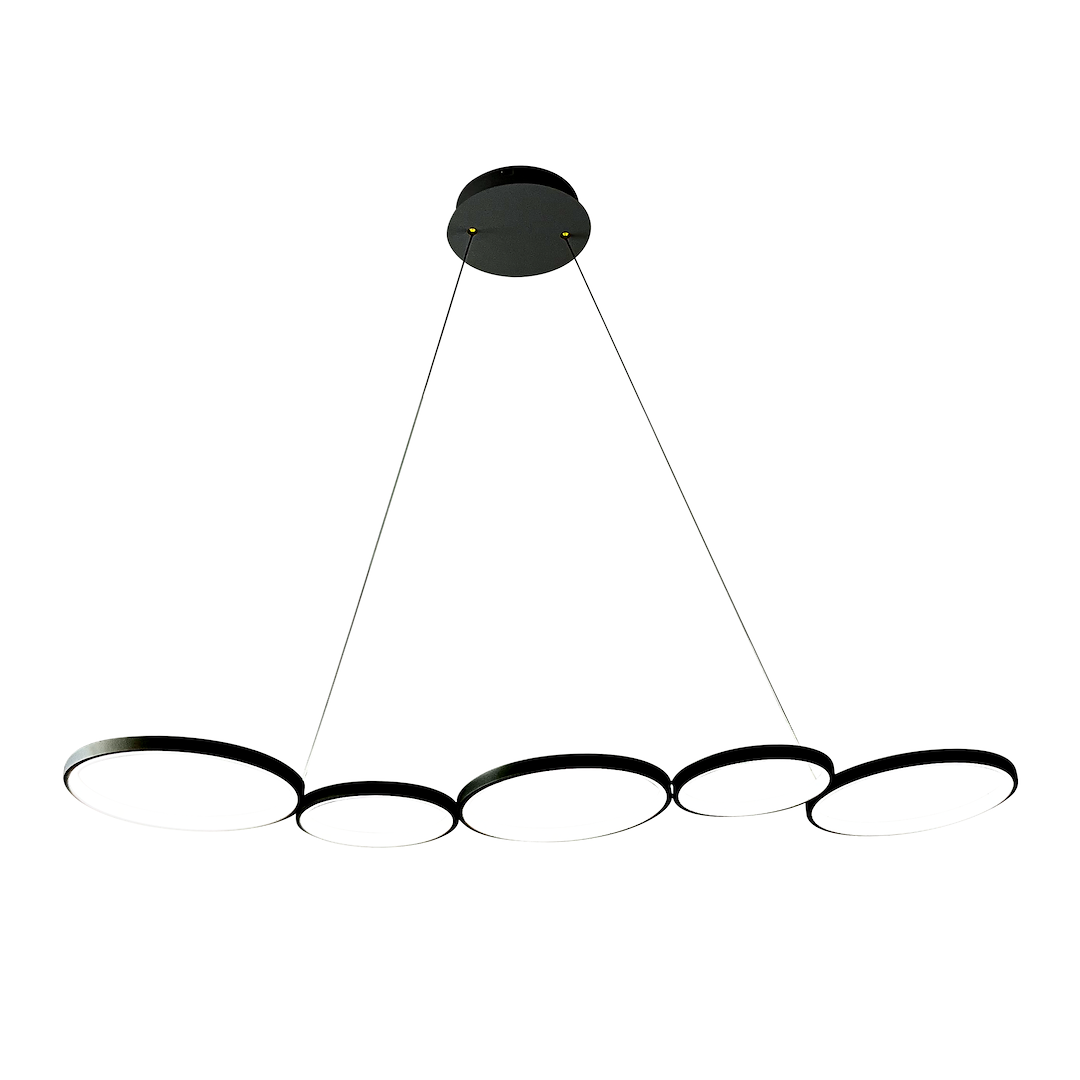 Lampa wisząca Olympia Czarny 50W LED