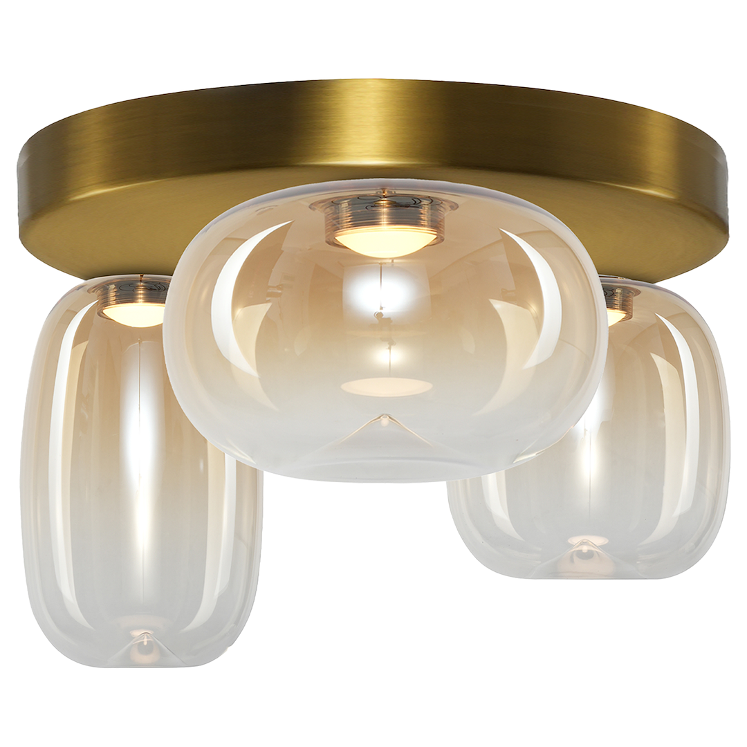 Lampa sufitowa VASO AMBER 12W - obrazek 2