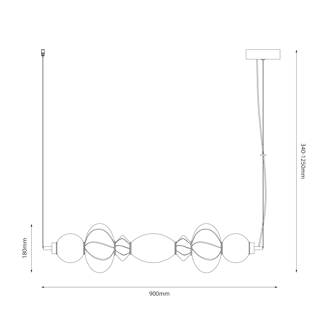 Lampa wisząca ASCOLI 24W LED - obrazek 9