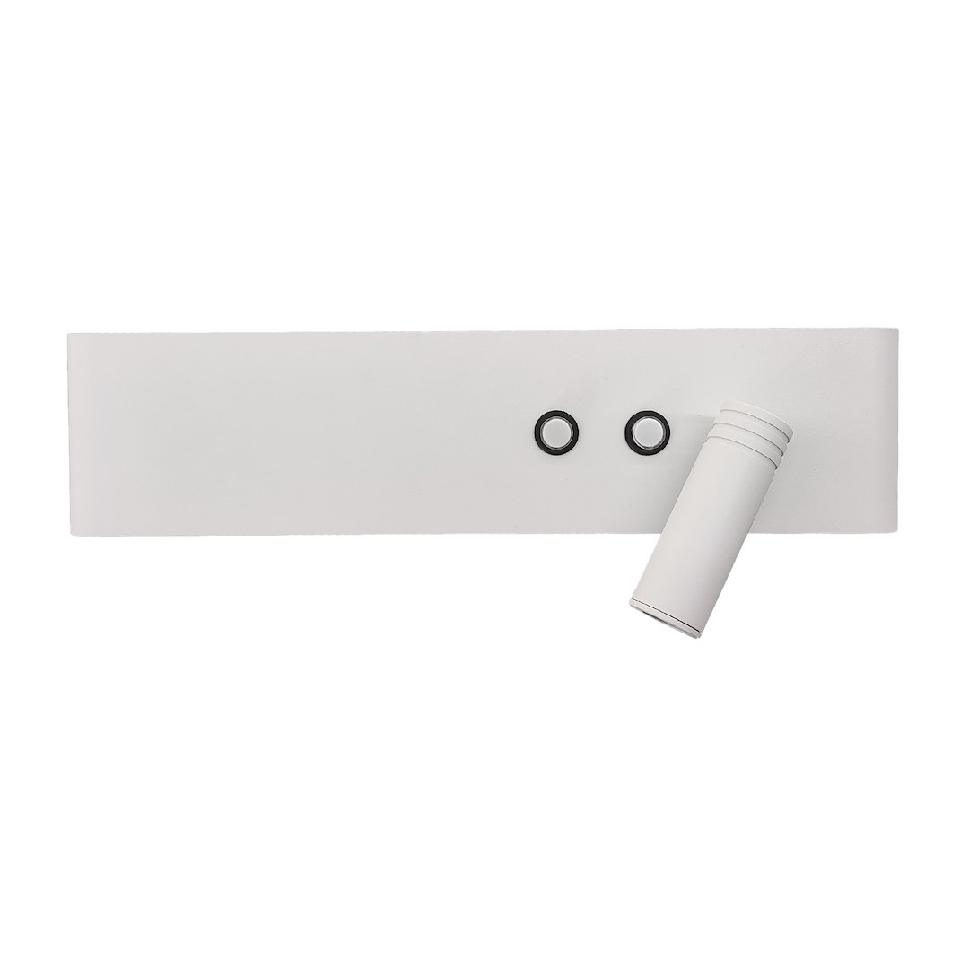 Kinkiet Resort prawy 10W + 3W LED 4000K Biały