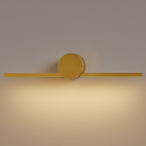 Kinkiet Artist Złoty 6W LED 40cm