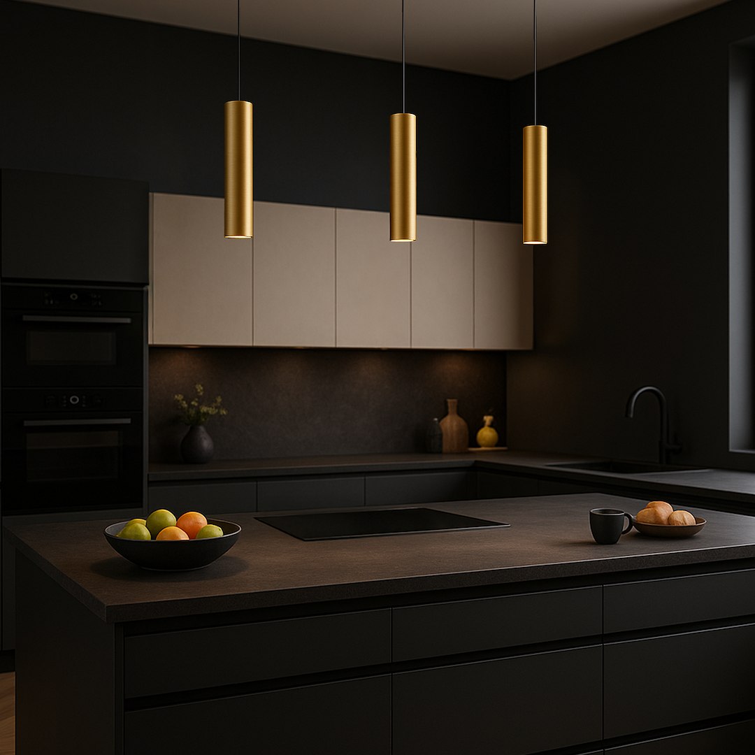Lampa wisząca GENESIS BLACK GOLD 1xGU10 - obrazek 6