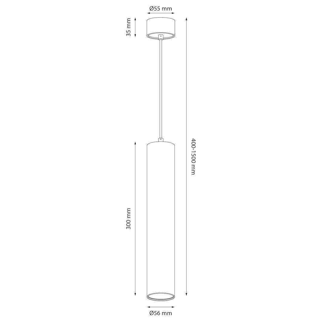 Lampa wisząca GENESIS BLACK GOLD 1xGU10 - obrazek 10