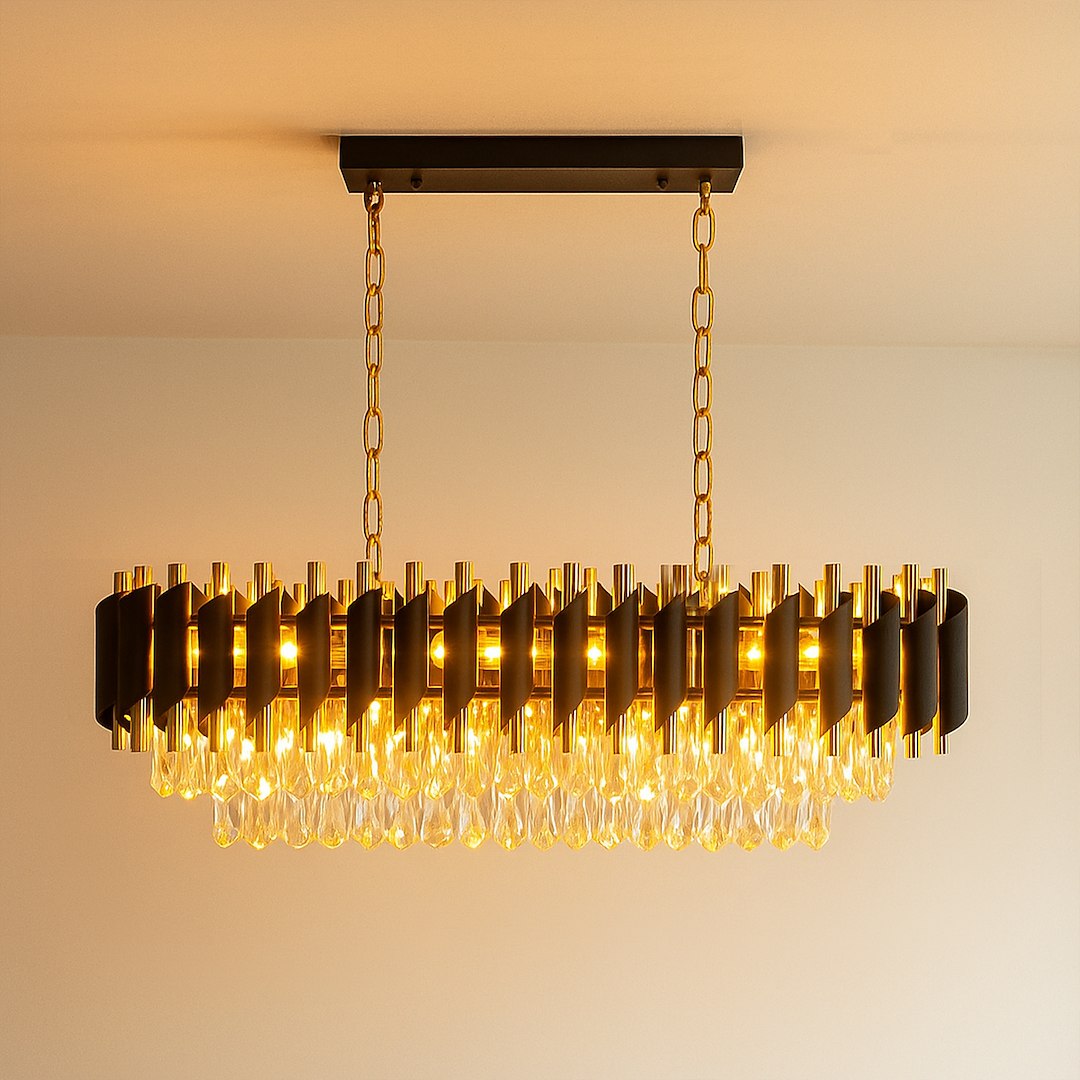 Żyrandol CRISTAL 10xE14 - obrazek 6
