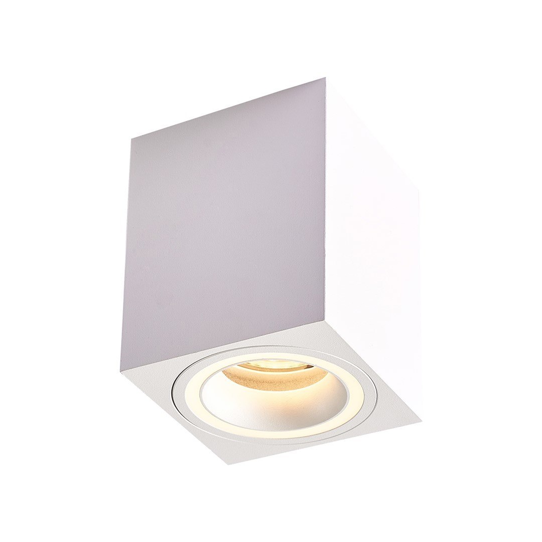 Bima Ring Square 1xGU10 Biały