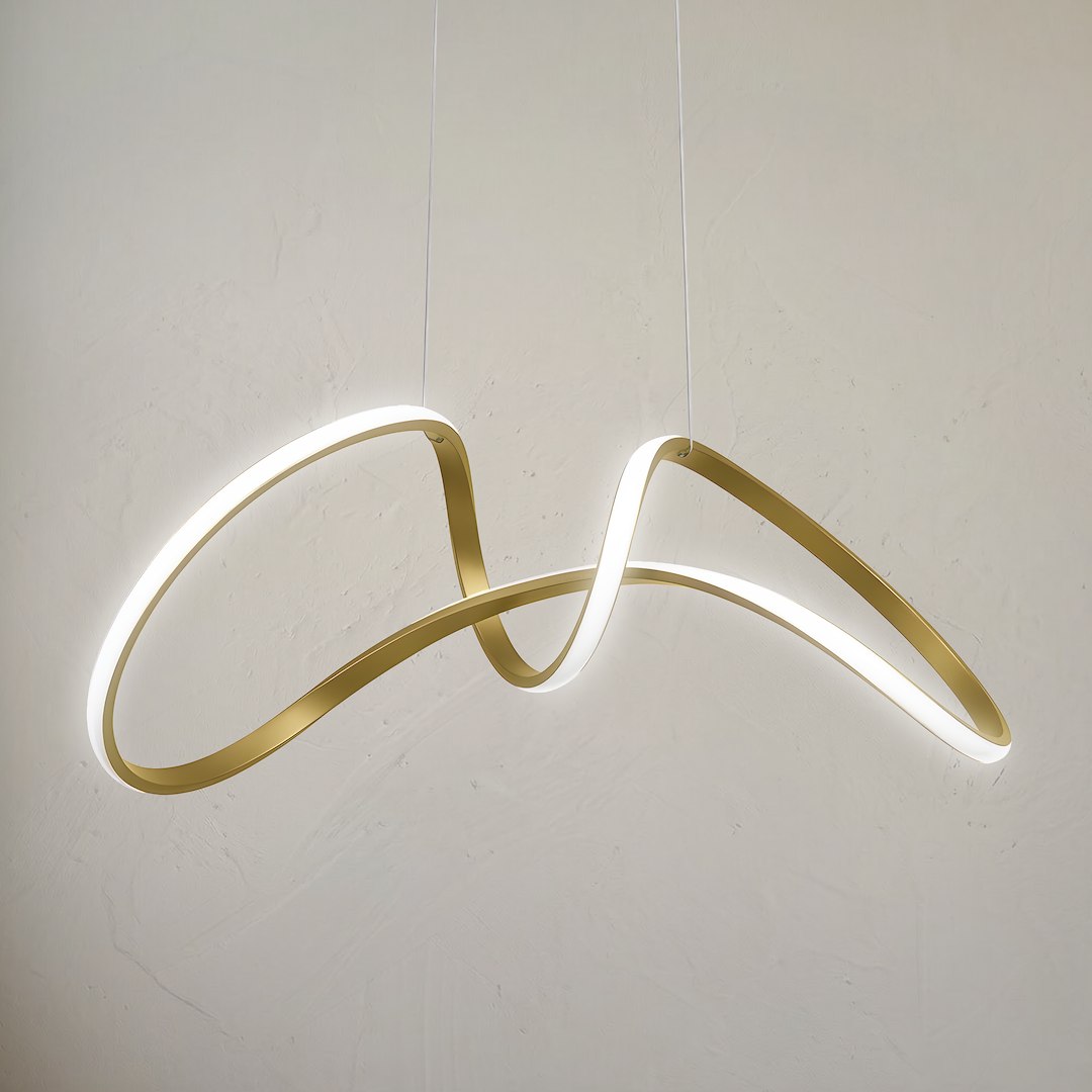 Lampa wisząca TESORO GOLD 48W LED