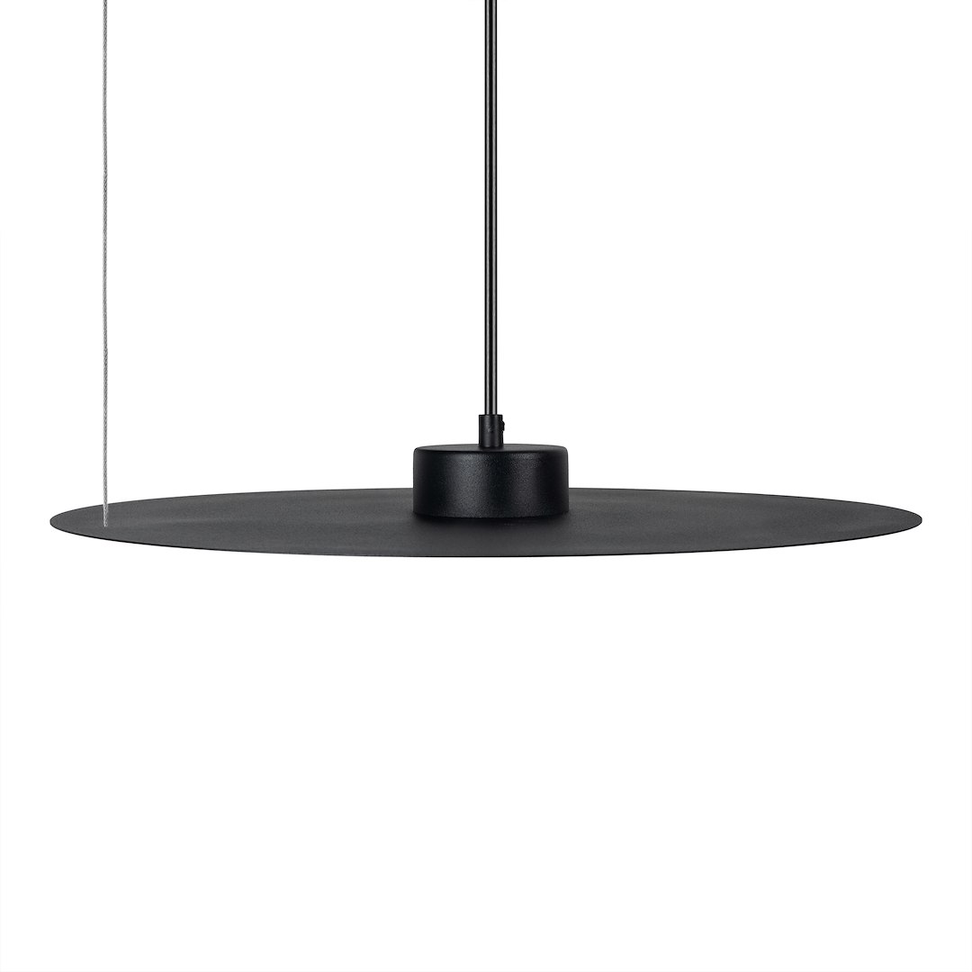 Lampa wisząca PIATTO Czarna 1xGX53 fi 450mm - obrazek 11