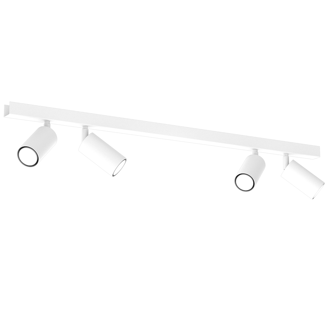 Lampa sufitowa Hudson 4xGU10 Biały