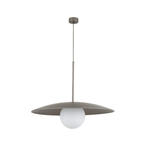 SLATE NEW BROWN GLASS LAMPA WISZĄCA1XE27