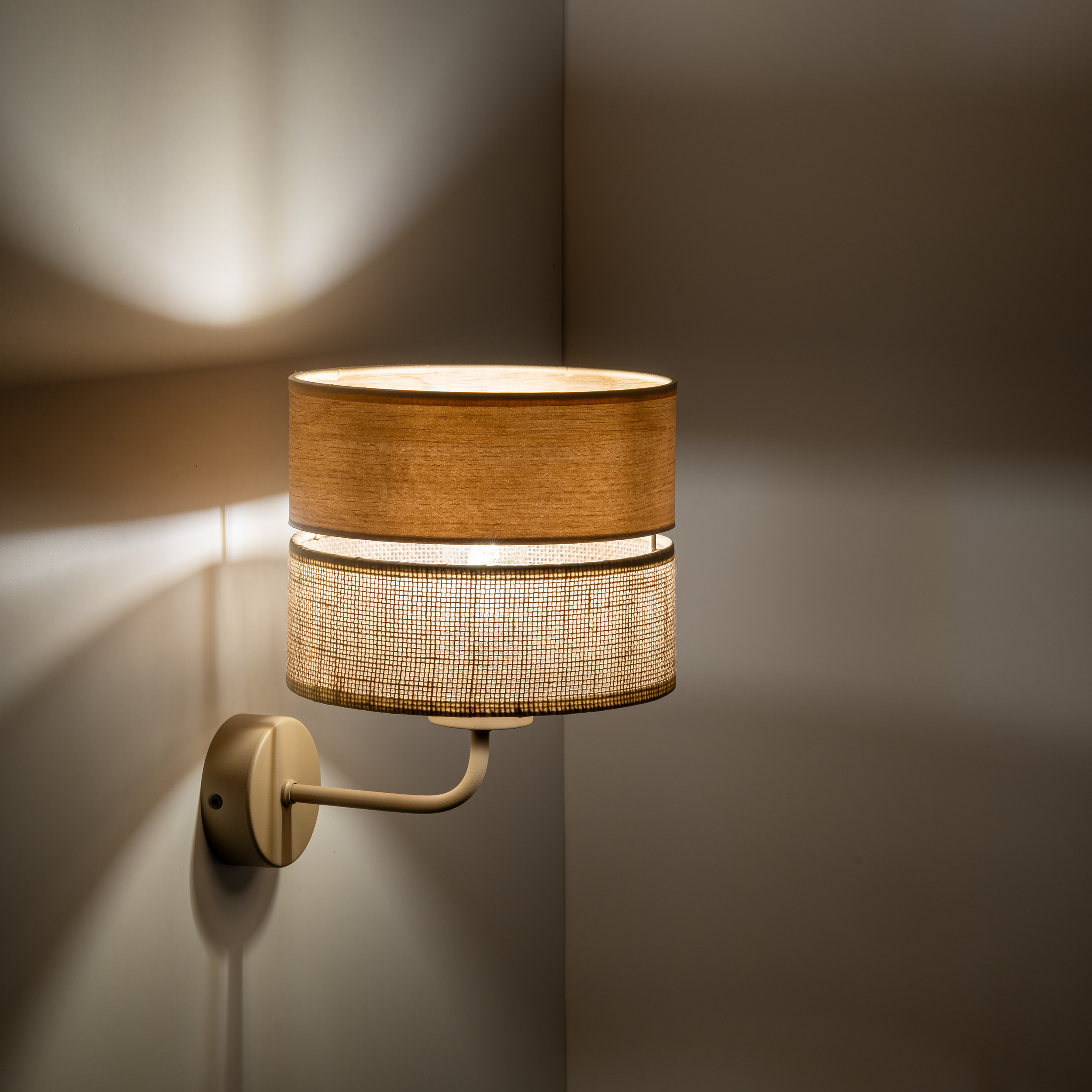 DORMA WOOD JUTA KINKIET 1XE27 - obrazek 3