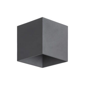 CUBE GRAY KINKIET LED IP54