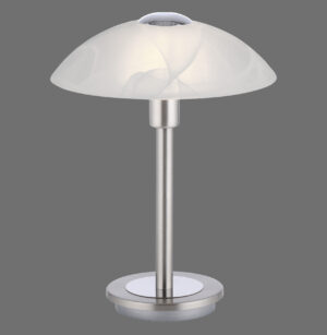 4026-55 ENOVA LAMPA STOŁOWA SREBRNY