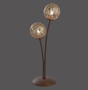 4032-48 GRETA LAMPA STOŁOWA RDZA/ZŁOTY
