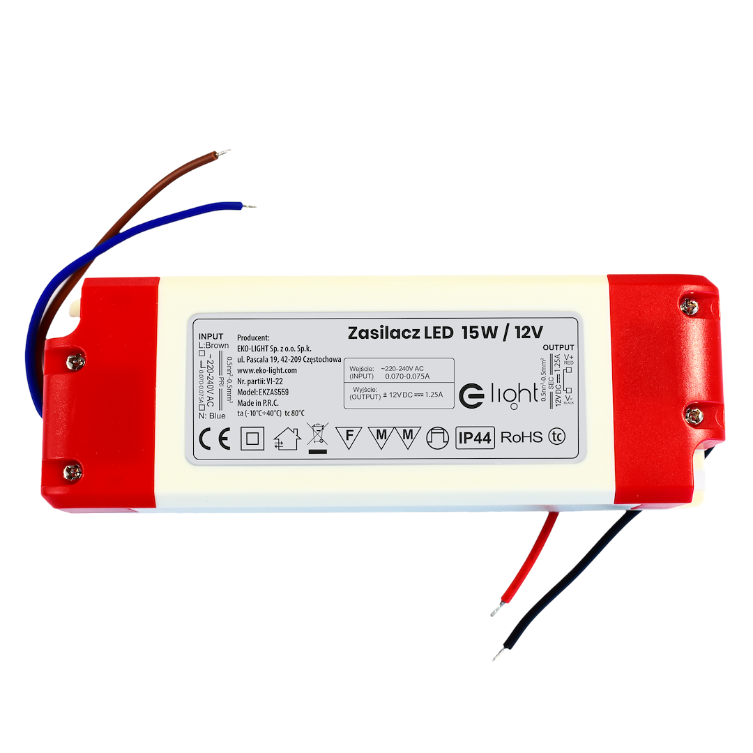 ZASILACZ LED 15W IP20 - obrazek 4