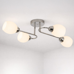 Lampa sufitowa KING 4xE27 Chrom