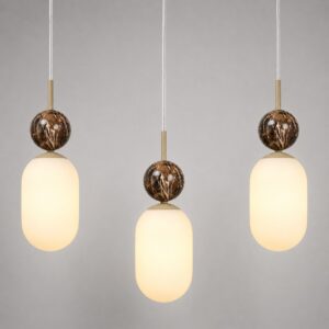 Lampa wisząca Crema 3xE14