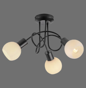 12153-18 LOKI LAMPA SUFITOWA CZARNY