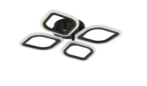 MS236040R-BK ILLUMIA LAMPA SUFITOWA CZARNA-ZŁOTA/BLACK-GOLD
