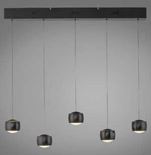 15262-18 BALLINI LAMPA WISZĄCA CZARNY