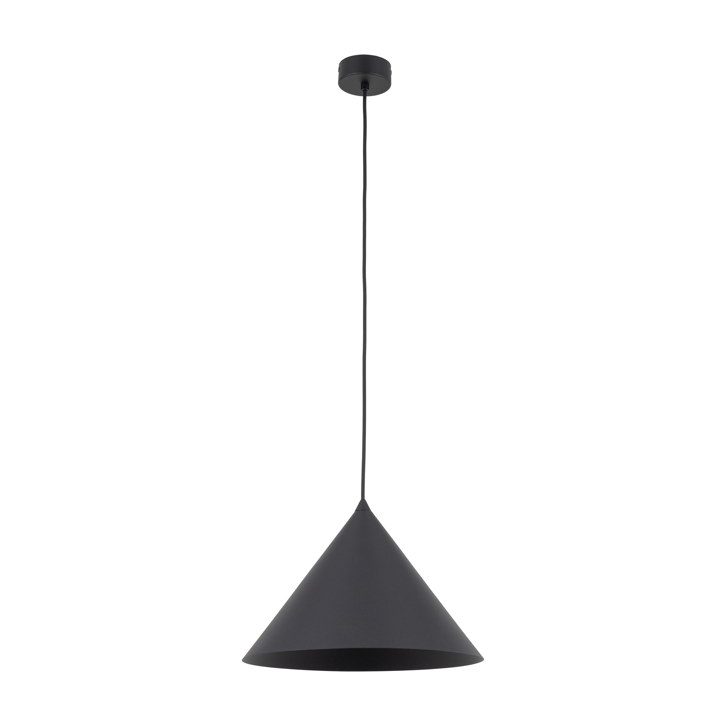 CONO L BLACK LAMPA WISZĄCA 1XE27