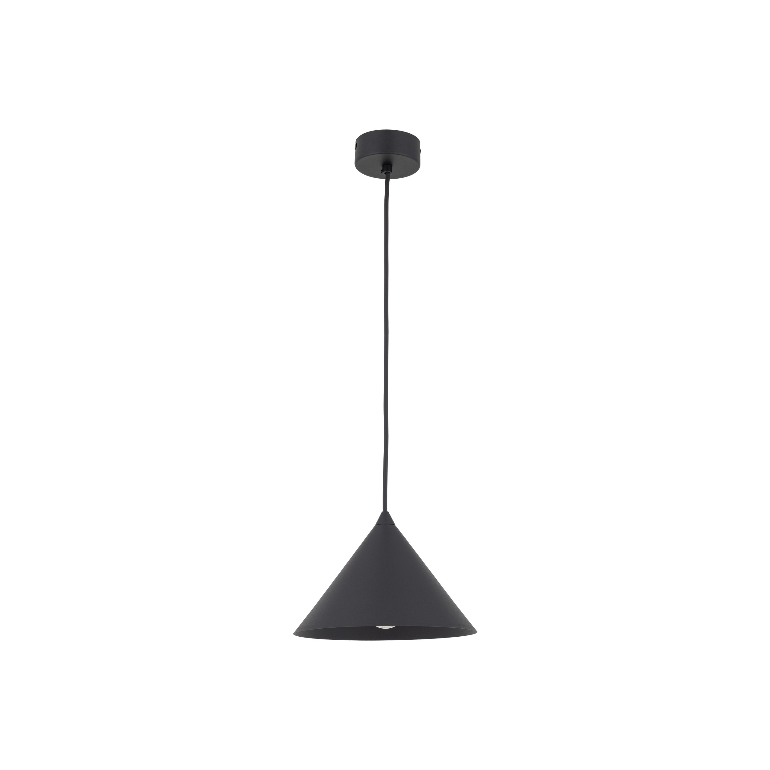 CONO S BLACK LAMPA WISZĄCA 1XE27