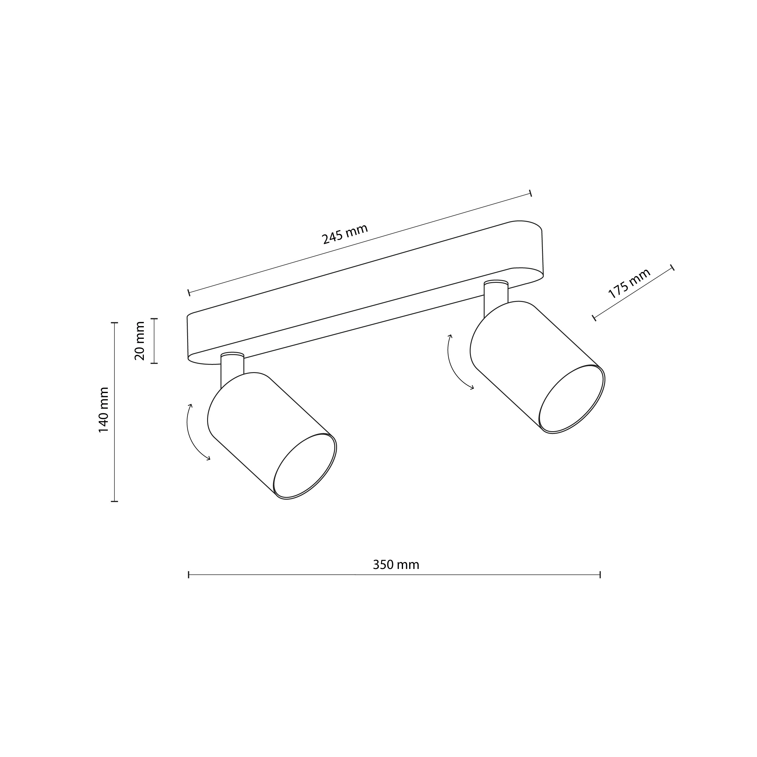 LIVIA BLUE LAMPA SUFITOWA 2 - obrazek 6