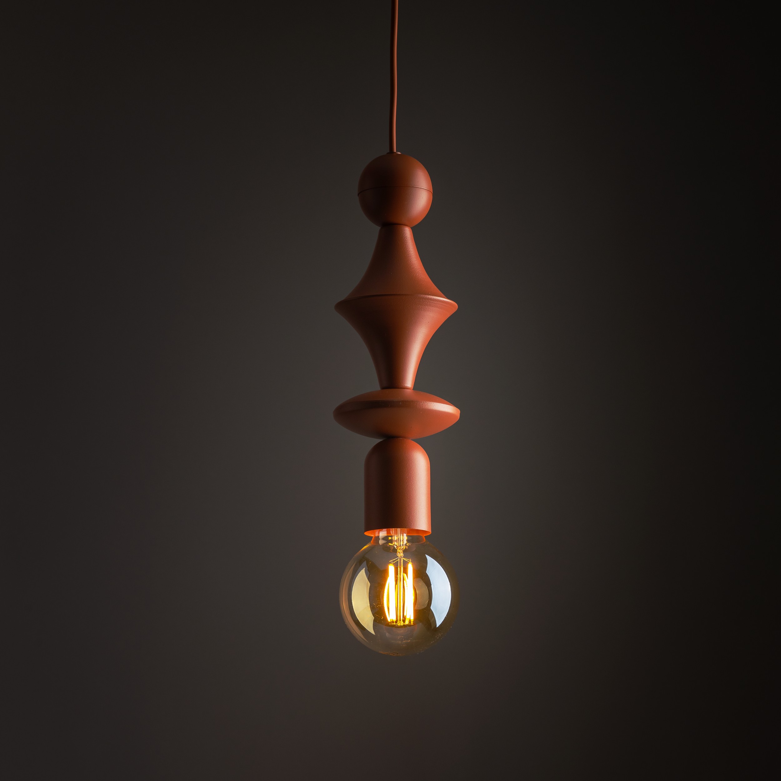 TOWER BRICK LAMPA WISZĄCA 1XE27 - obrazek 2