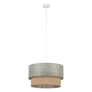 DUO GREEN JUTA LAMPA WISZĄCA 1XE27 450