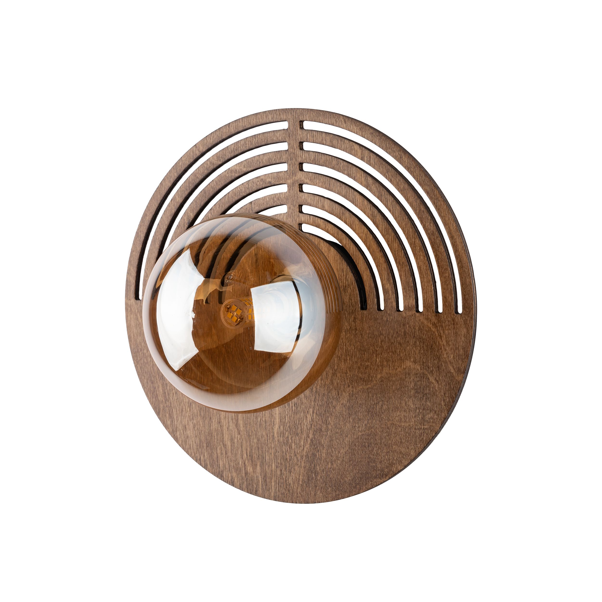 LUNAR WOOD KINKIET 1XG9  250