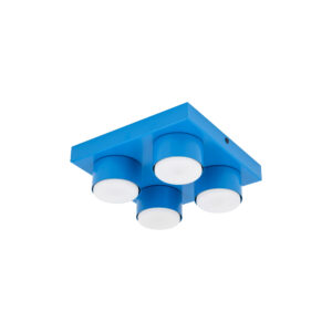 BRIX BLUE LAMPA SUFITOWA 4XGX53