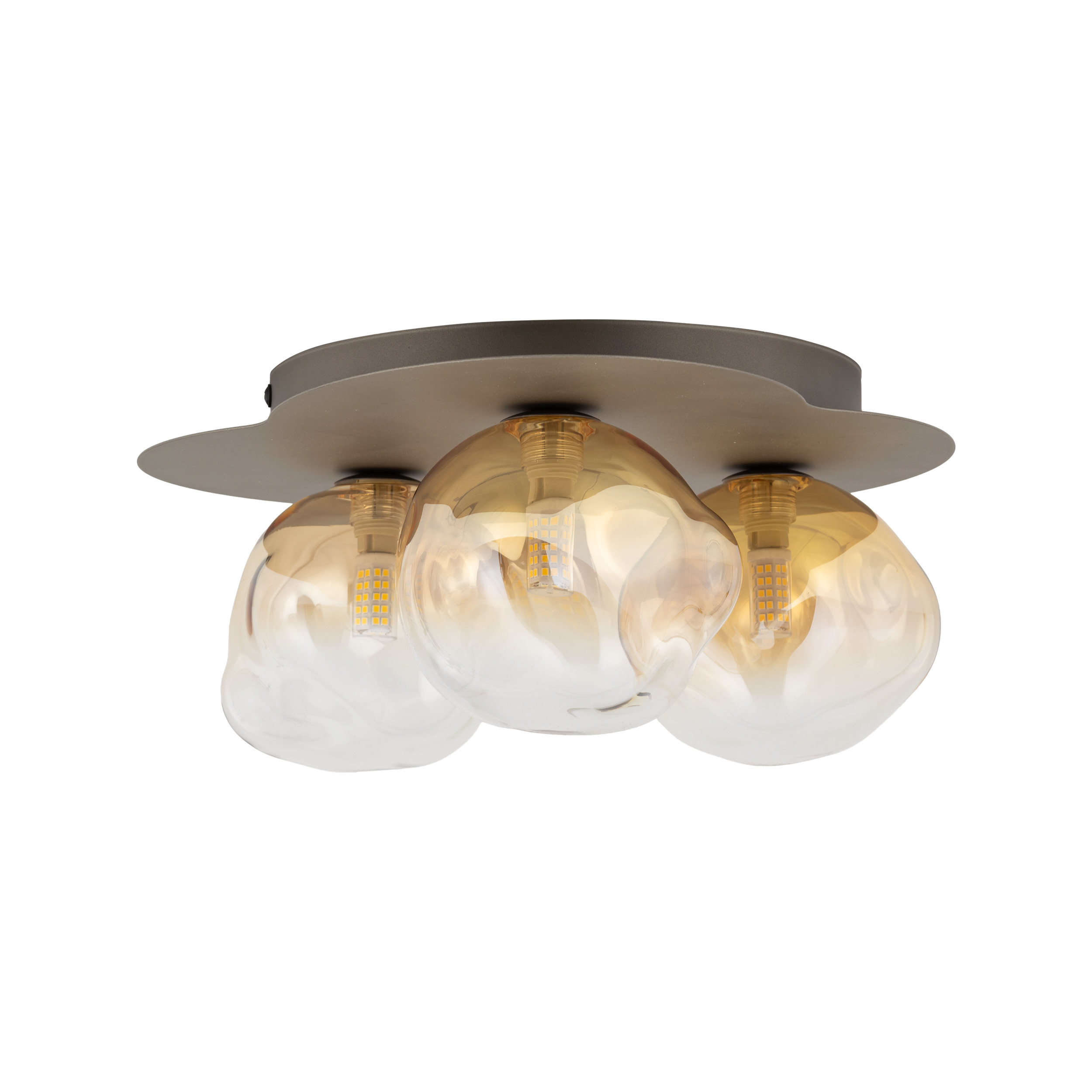 LAVA NEW BROWN LAMPA SUFITOWA 3XG9 - obrazek 6
