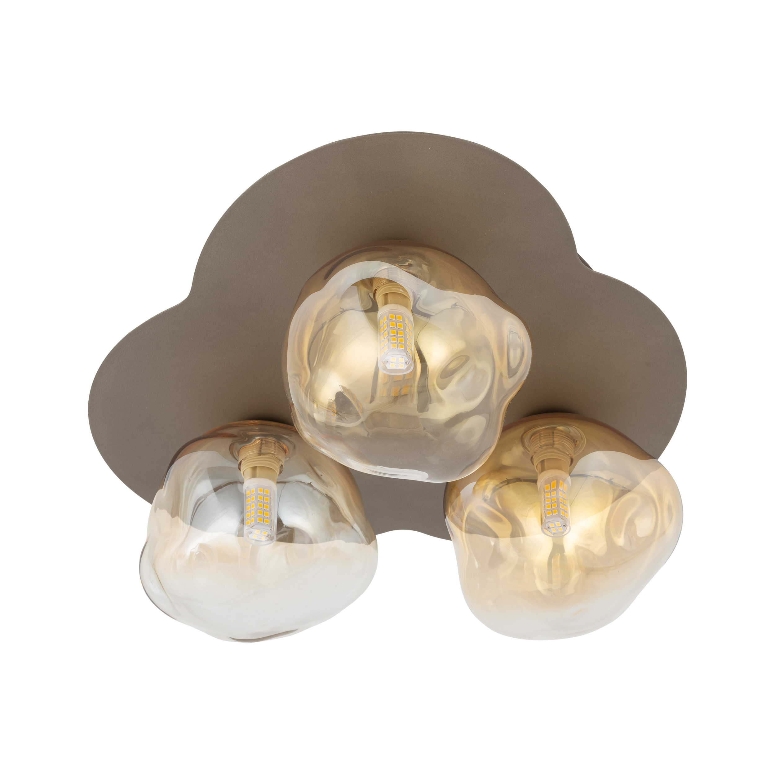 LAVA NEW BROWN LAMPA SUFITOWA 3XG9 - obrazek 8