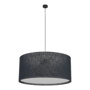 LARGO BLACK LAMPA WISZĄCA 3XE27