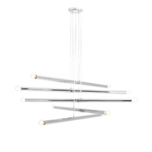 LAMPA WISZĄCA TUBO 10 CHROME