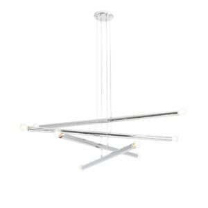LAMPA WISZĄCA TUBO 8 CHROME