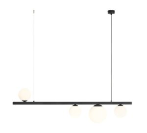 LAMPA WISZĄCA GARDA 4 BLACK