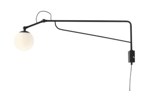KINKIET SOHO GLASS DUŻY BLACK