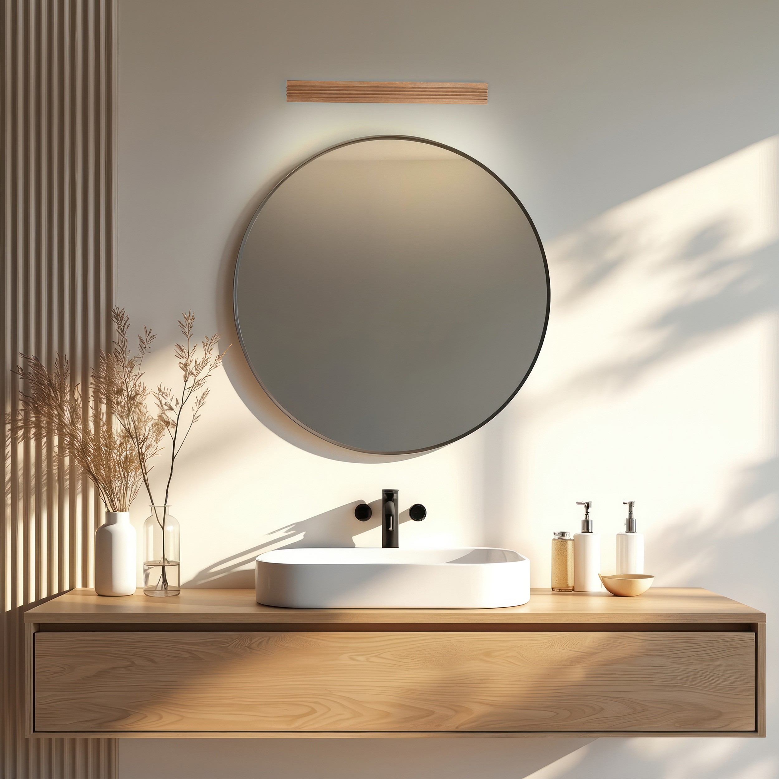 VIGA WOOD LED SOSNA SZCZOTKOWANA POSTARZANA KINKIET - obrazek 2