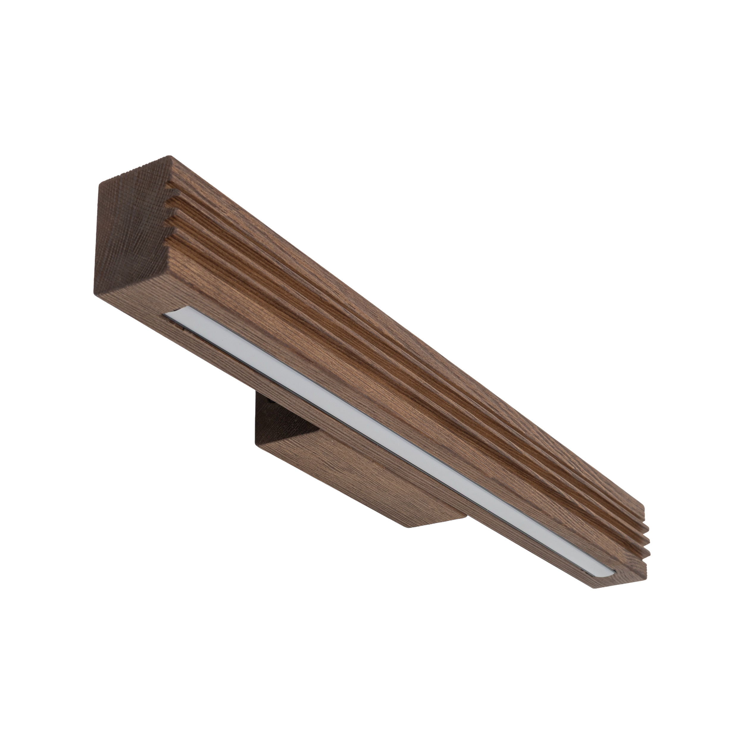 VIGA WOOD LED SOSNA SZCZOTKOWANA ORZECH KINKIET - obrazek 5
