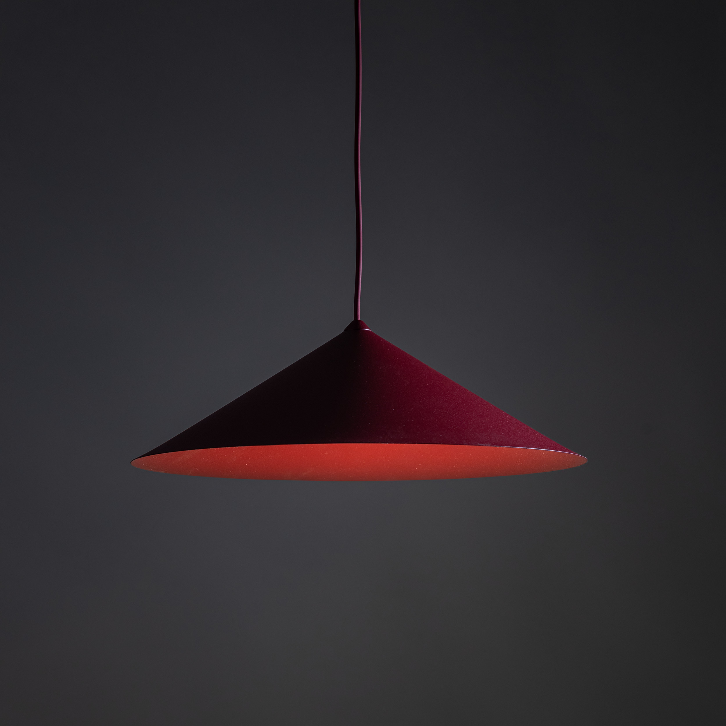 LUME L BURGUND LAMPA WISZĄCA 1XGX53 - obrazek 2