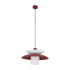 VERADO BURGUND 1 LAMPA WISZĄCA