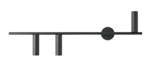 KINKIET TREVO 3 ALL BLACK (left)