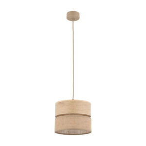 DORMA WOOD JUTA LAMPA WISZĄCA 1XE27