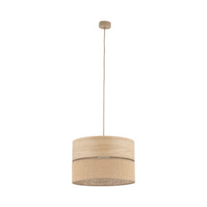 DORMA WOOD JUTA LAMPA WISZĄCA 1XE27