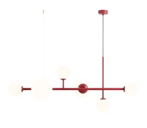 LAMPA WISZĄCA DIONE 6 RED WINE