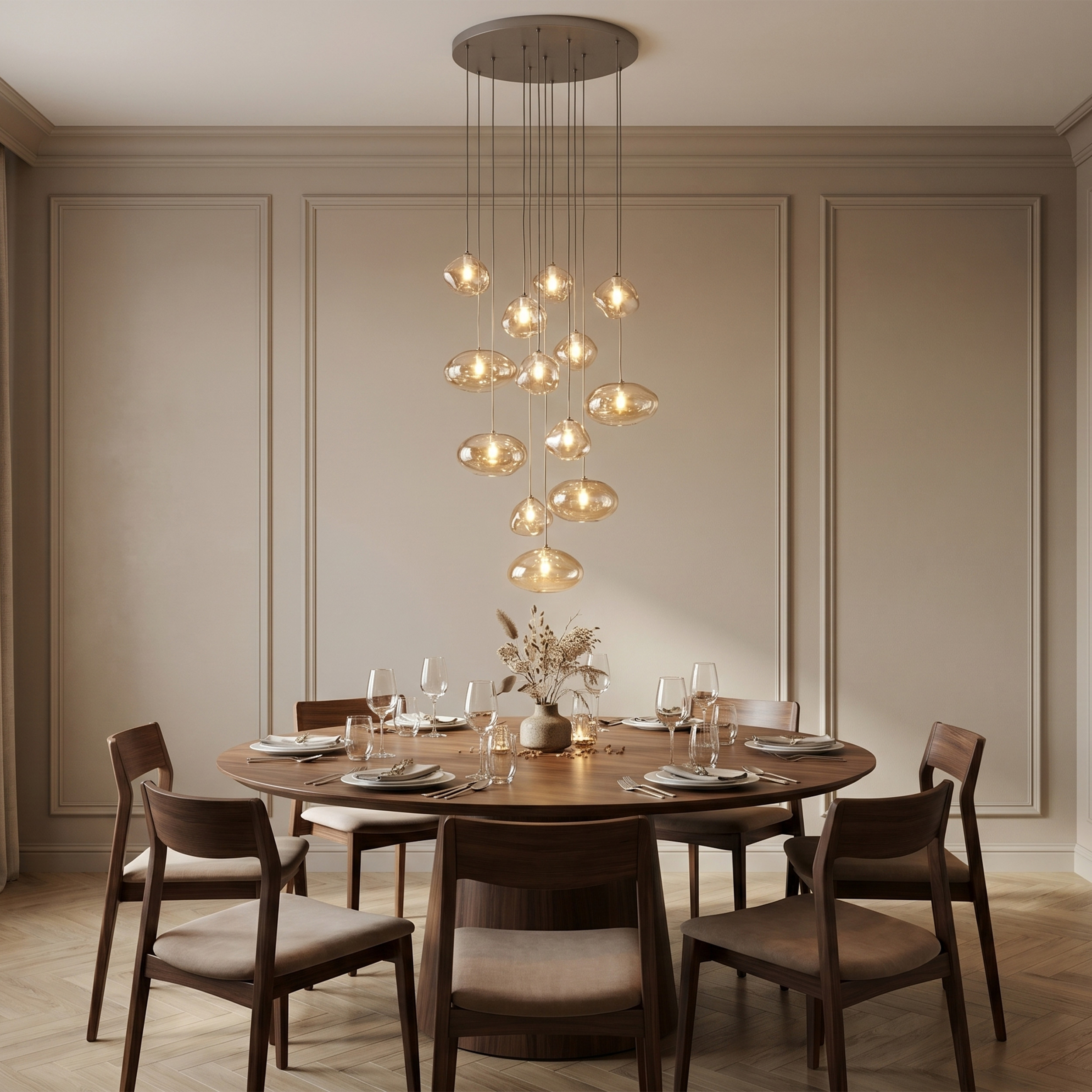 NEBIA NEW BROWN LAMPA WISZĄCA 13XG9 - obrazek 2