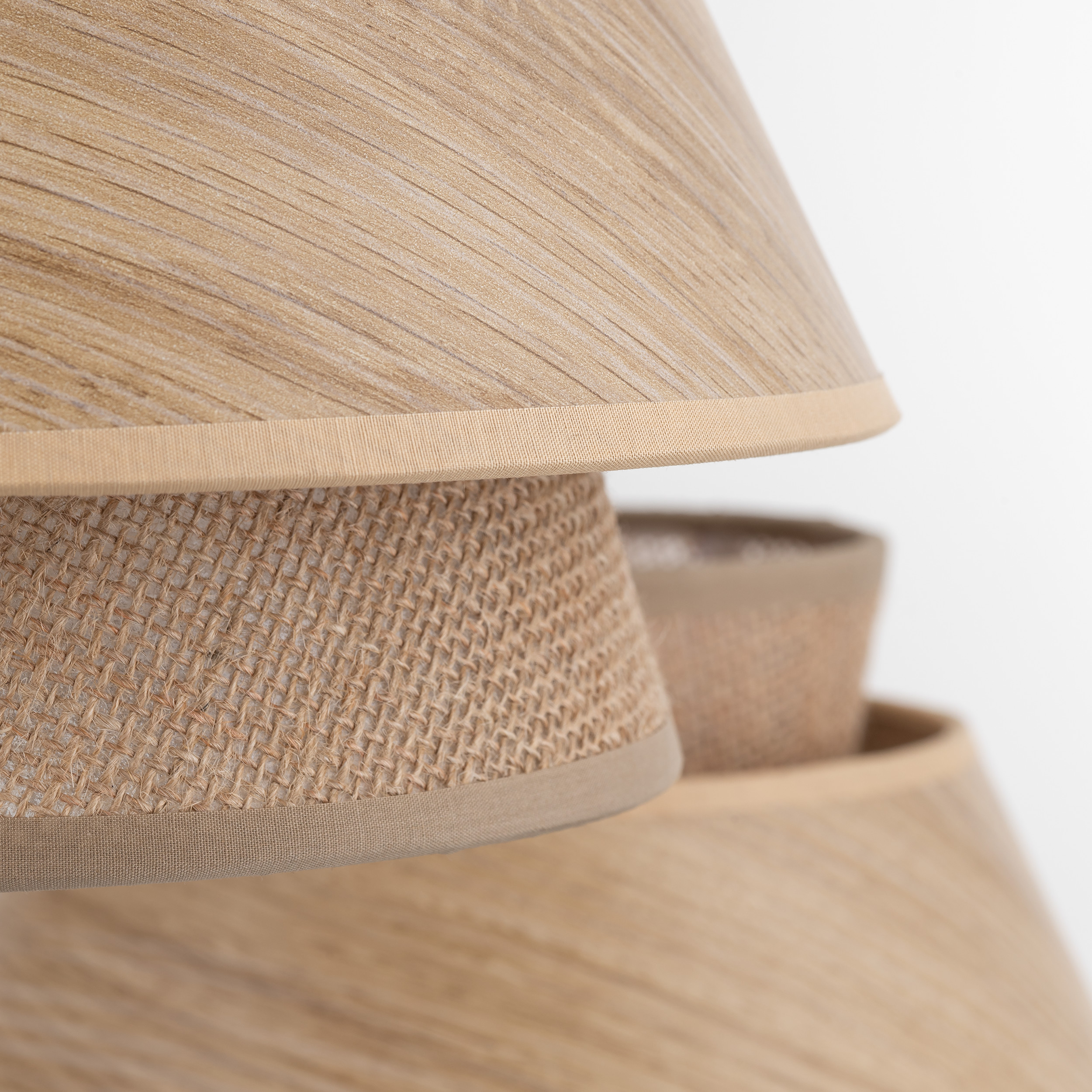 KALUM WOOD LAMPA WISZĄCA 3XE27 KOŁO - obrazek 3