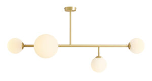 PLAFON DIONE 4 BRASS